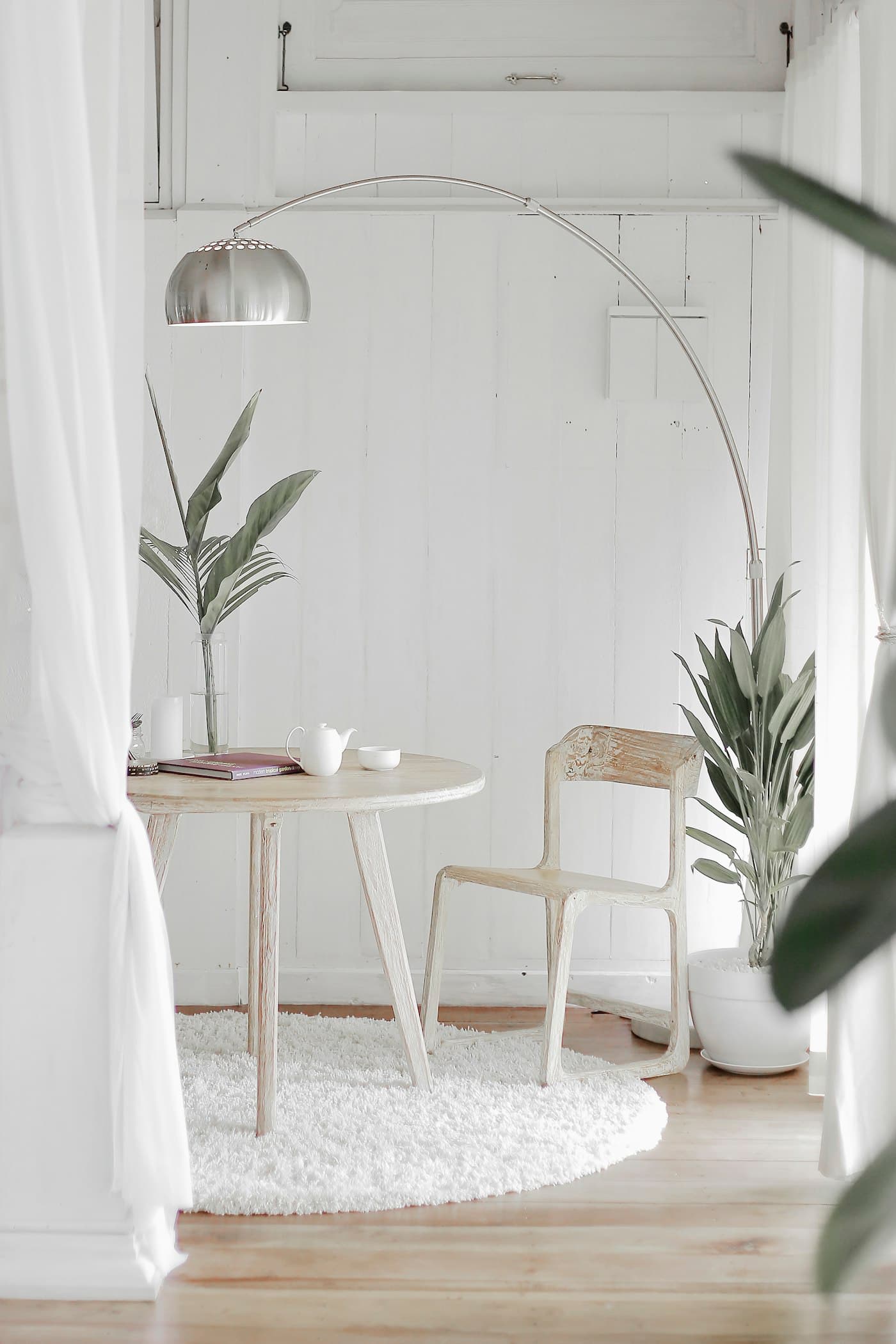 A calm, light-filled room at the counselling centre